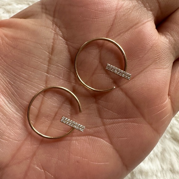 14k earrings - Picture 3 of 5